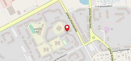 Хлебный дворик на карте