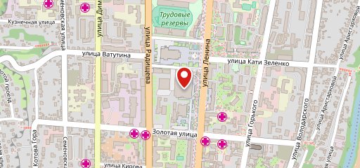Хлебный дворик на карте