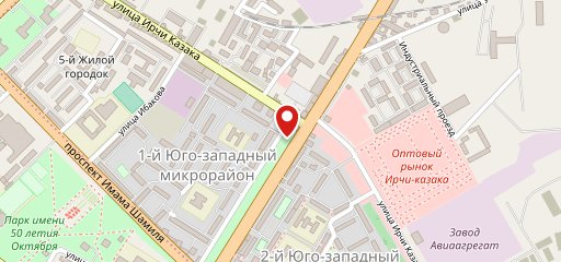Хлебный дворик на карте
