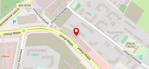 Хлебный дворик на карте