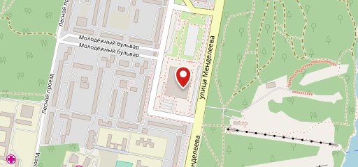 Хлебный дворик на карте
