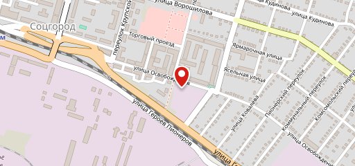 Хлебный на карте