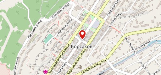 Хлебный на карте