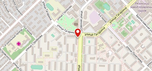 Хлебный край на карте