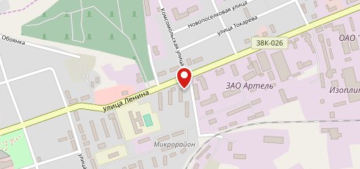 Хлебный на карте