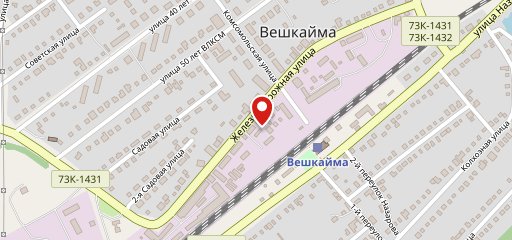 Хлебный на карте