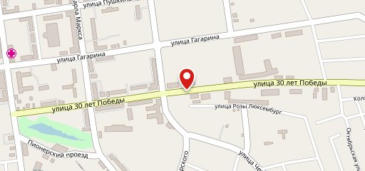 Хлебный дворик на карте