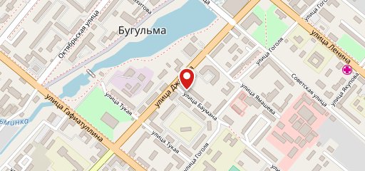 Хлебобублочный магазин на карте