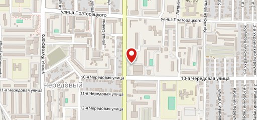 Хлебодар на карте