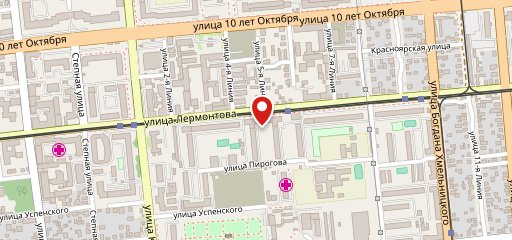 Хлебодар на карте