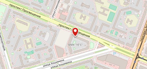 Хлеб пекарня на карте