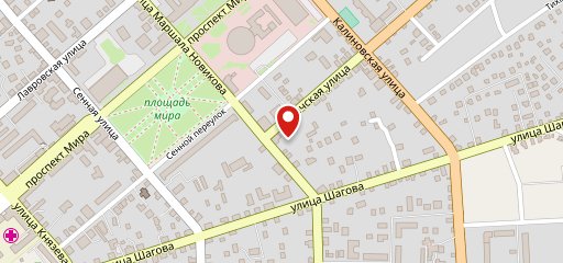 Хлебосольная на карте