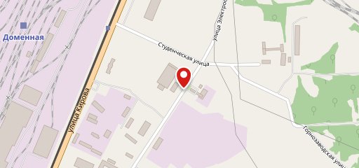 Столовая на карте