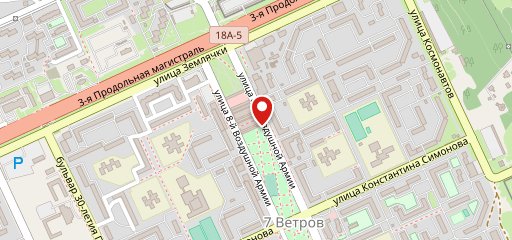 Хлебозавод № 5 на карте