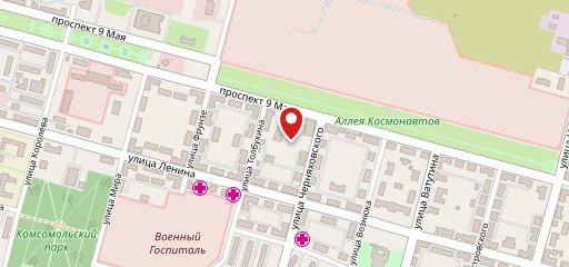 Хлебозавод, Городской на карте
