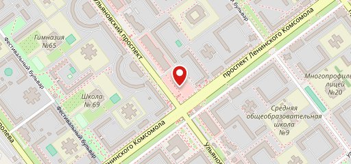Хлебулка на карте