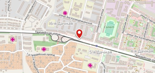 Хлебушкин на карте