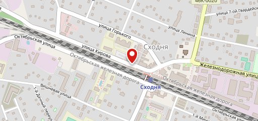 Хмелёво на карте