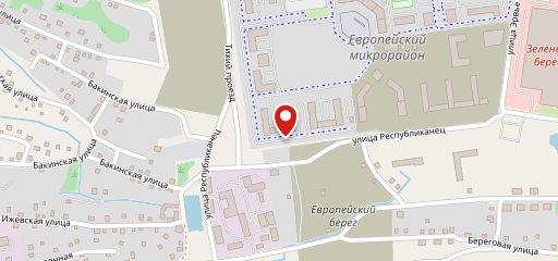 Бар "Европейский" на карте
