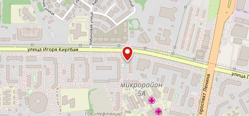 Хмельная на карте