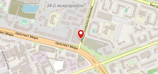 Холидей Пицца, кафе на карте
