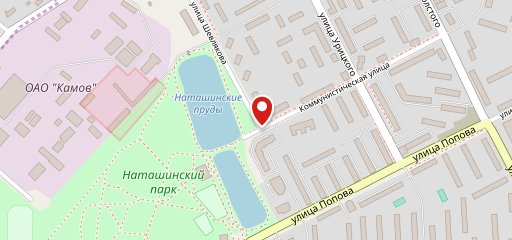 Холодильнег на карте