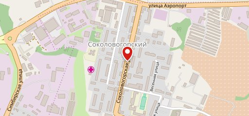 Хлеб и булочка на карте