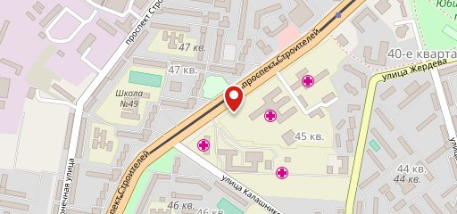 Закусочная быстрого питания на карте