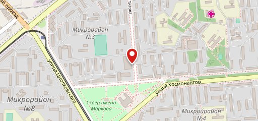 Хуторок, кафе на карте