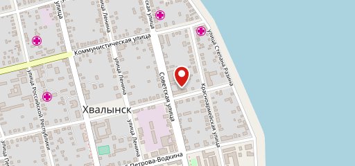 Хвалынск-хлеб на карте