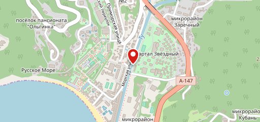 Хычинная на карте