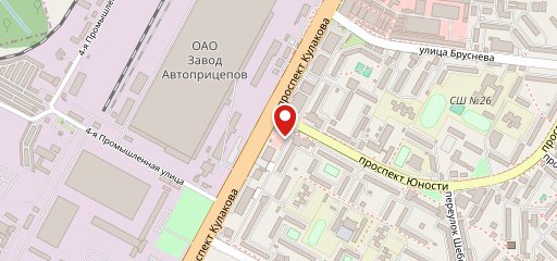 Хычинная на карте