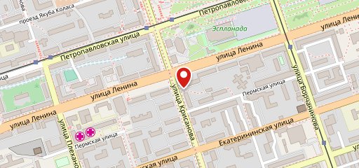 Кимбо, сеть кофеен на карте