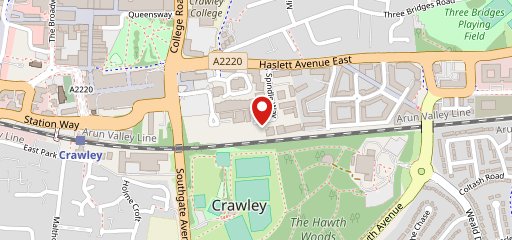 Kim's Kitchen Crawley на карте