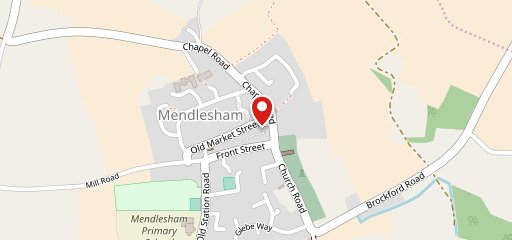 Kings Head Inn Mendlesham на карте