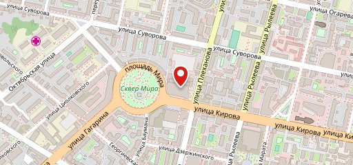 Синема Стар, Кинобар на карте