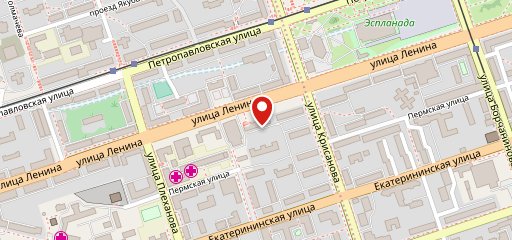 Кинокофейня CREMA на карте