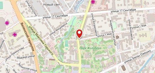 Kinza на карте