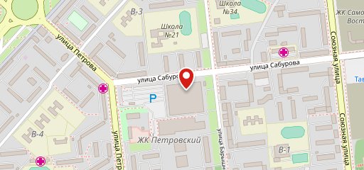 Кинза на карте