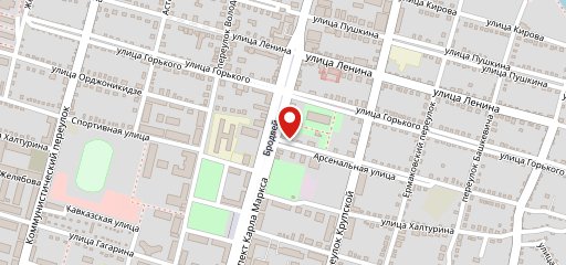 Кинза на карте