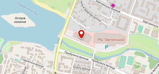 Кинза на карте