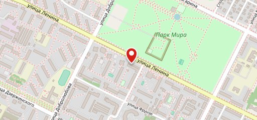 Кинза на карте