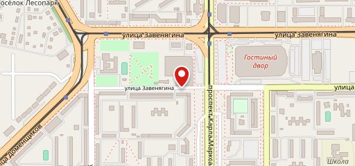 Кинза на карте