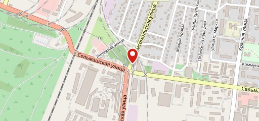 Кинза на карте