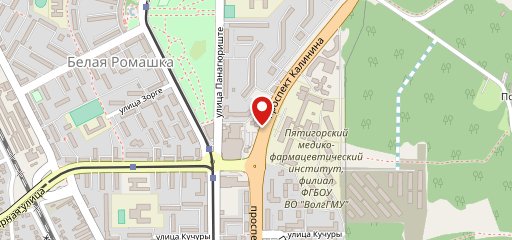 Кинза на карте