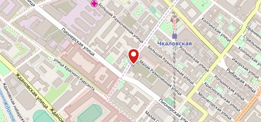 Кинза на карте