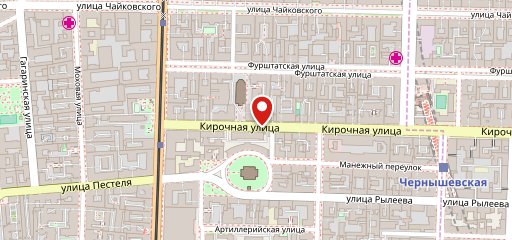 Кинза на карте