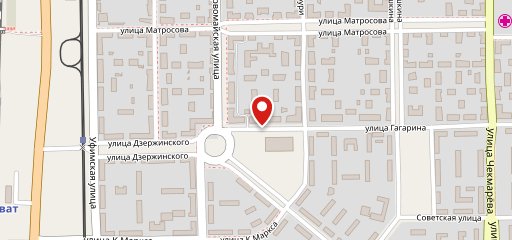 Кинза на карте