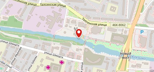 Кинза на карте