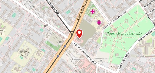 Кинза на карте